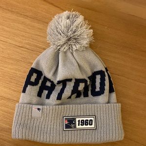 NFL Patriots Pom Hat